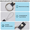Gorgecraft 2Pcs Leather and Zinc Alloy Mobile Phone Finger Rings AJEW-GF0010-08A-6