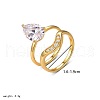 925 Sterling Silver Pave Cubic Zirconia Stackable Finger Rings Sets for Women VY9224-4-4
