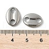 Non-Tarnish 304 Stainless Steel Links Connectors STAS-O145-17P-3