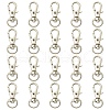 20Pcs Alloy Swivel Lobster Claw Clasps FIND-YW0001-55C-1