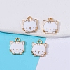 Alloy Enamel Pendants PW-WG13789-04-1