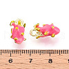 Alloy Enamel Pendants PALLOY-T090-53-3