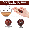 ARRICRAFT Natural Red Tiger Eye Beads Strands G-AR0001-61-2