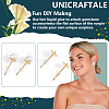 Unicraftale 200Pcs 304 Stainless Steel Post Stud Earring Findings STAS-UN0057-89-5