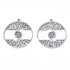 Non-Tarnish 201 Stainless Steel Pendants STAS-N098-041M-2