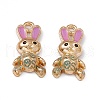 Alloy Enamel Pendants ENAM-C006-06G-07-2