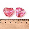 Transparent Glass Enamel Beads GLAA-S388-01D-3