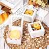 Square Paper Biscuit Boxes with Square Clear Window CON-TAC0001-12B-01-7