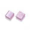 2-Hole Baking Painted Glass Seed Beads SEED-S031-L-599-2