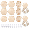 BENECREAT 12Pcs Brass Stud Earring Findings KK-BC0010-91-1