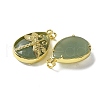 Natural Green Aventurine Pendants G-G900-01G-01-2