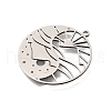 304 Stainless Steel Pendants STAS-S176-23P-2
