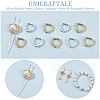 Unicraftale 100Pcs 2 Colors FIND-UN0015-63-5