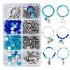 SUNNYCLUE DIY Ocean Themed Bracelet Making Kits DIY-SC0014-07AS-1