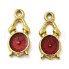 304 Stainless Steel Enamel Pendants STAS-D369-05G-1