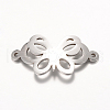 Tarnish Resistant 201 Stainless Steel Links connectors X-STAS-S059-16B-1