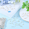 SUNNYCLUE 200Pcs 304 Stainless Steel Stud Earring Findings FIND-SC0011-14-4