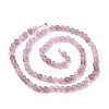 Natural Strawberry Quartz Beads Strands G-F619-16A-4mm-2