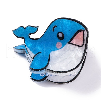 Cute Mini Sea Animal Acrylic Claw Hair Clips PHAR-A012-03B-1