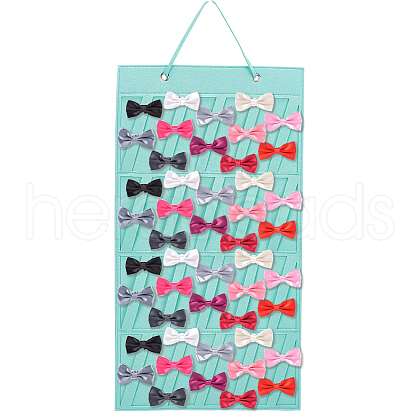 Soft Felt Large Capacity Hair Clips Storage Hangers AJEW-WH0332-92A-1