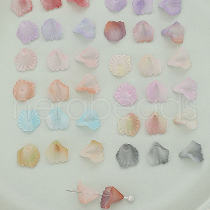 Opaque Acrylic Beads OACR-K008-15-1