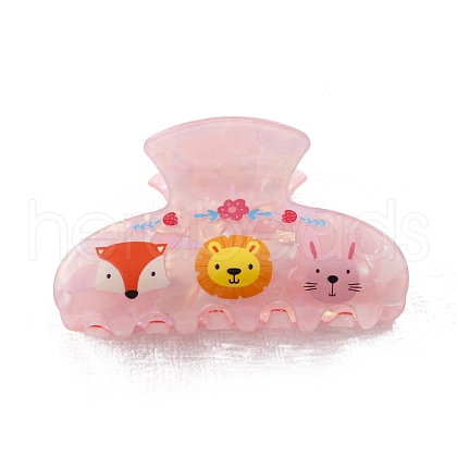 Animal Cartoon PVC Claw Hair Clips PW-WG6224D-03-1