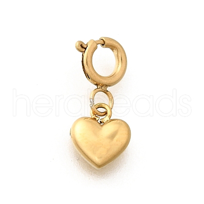 Heart 304 Stainless Steel Pendant Decorations STAS-H202-12G-02-1