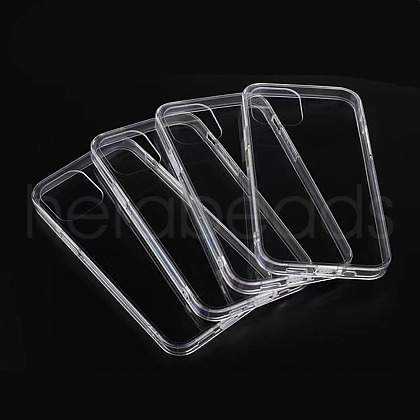Transparent DIY Blank Silicone Smartphone Case X-MOBA-PW0002-05D-1