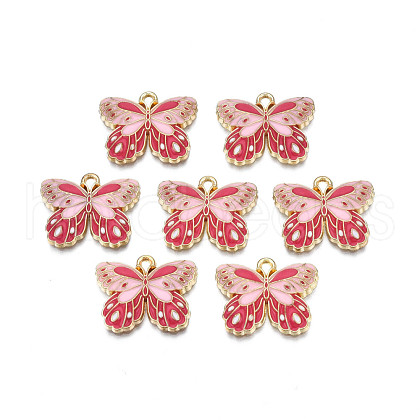 Alloy Enamel Pendants ENAM-N055-105B-1