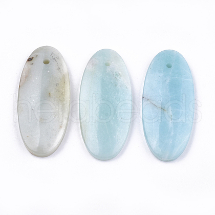 Natural Amazonite Pendants G-T111-09-1