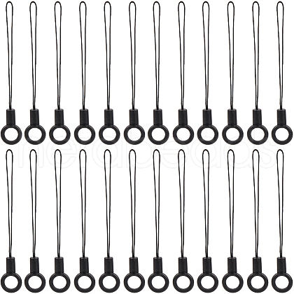 Gorgecraft 100pcs Nylon Cord Mobile Straps FIND-GF0006-60B-1