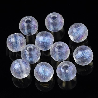 Transparent Acrylic Beads OACR-N008-108A-01-1