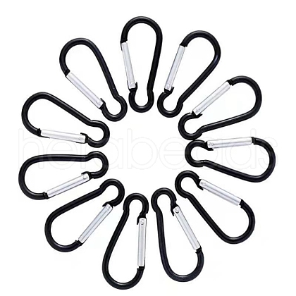 Aluminum Alloy Keychain Clasps PW-WGEAF44-01-1