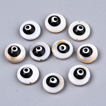 Natural Freshwater Shell Beads SHEL-T018-10G-1