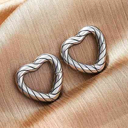 316 Stainless Steel Spring Gate Rings STAS-D303-11P-02-1