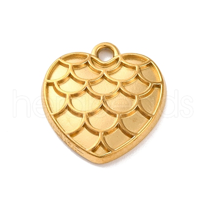304 Stainless Steel Pendants STAS-M072-08G-1