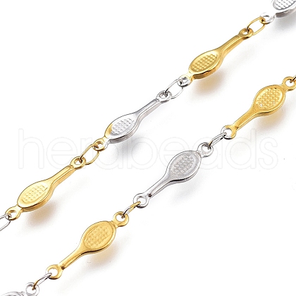 304 Stainless Steel Racket Link Chains CHS-M003-10-1