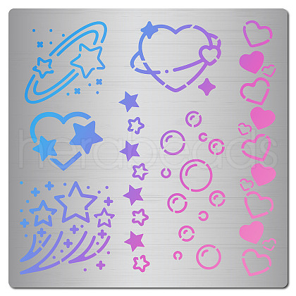 Stainless Steel Cutting Dies Stencils DIY-WH0238-152-1