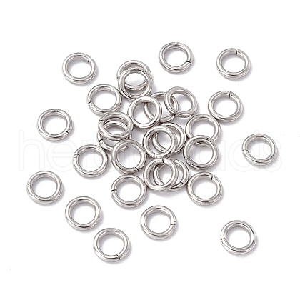 Non-Tarnish 304 Stainless Steel Jump Rings STAS-C040-01E-P-1