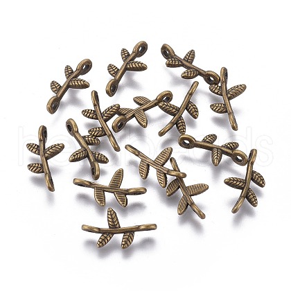 Tibetan Style Links Connectors MLF0801Y-1