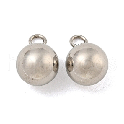 201 Stainless Steel Charms STAS-O004-09E-P-1