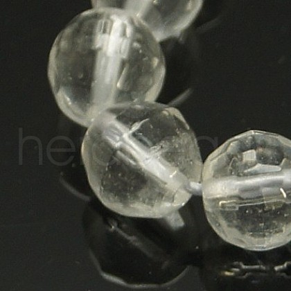 Quartz Crystal Beads Strands G-C174-6mm-2-1