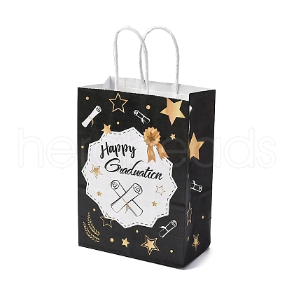 Graduation Theme Rectangle Paper Bags CARB-F012-01D-1