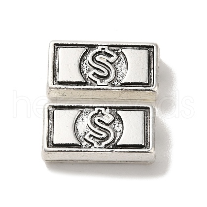 Tibetan Style Alloy Beads PALLOY-P302-09A-AS-1