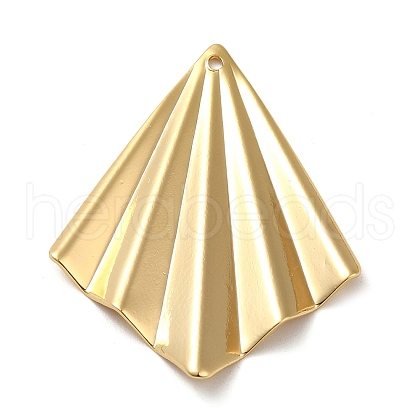 Brass Pendant KK-O100-19G-01-1