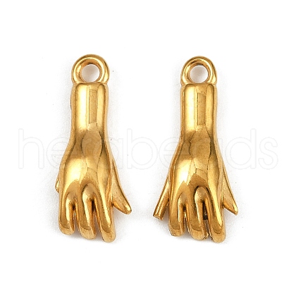 304 Stainless Steel Pendants STAS-F317-16G-1