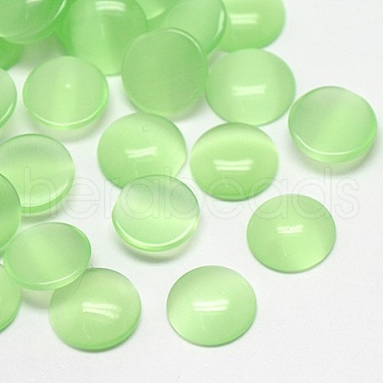 Cat Eye Cabochons X-CE-J002-8mm-25-1