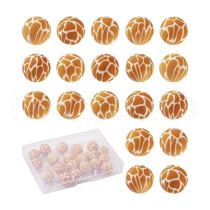 20Pcs Silicone Beads SIL-TA0001-09-1
