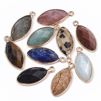 Natural & Synthetic Gemstone Pendants G-T131-07-1