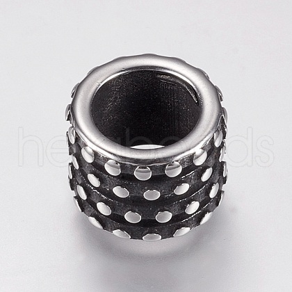 304 Stainless Steel Beads STAS-F144-063AS-1